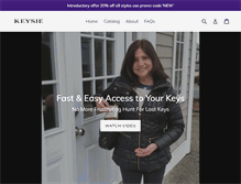Tablet Screenshot of keysie.com